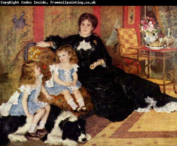 Pierre-Auguste Renoir Mme. Charpentier and her children